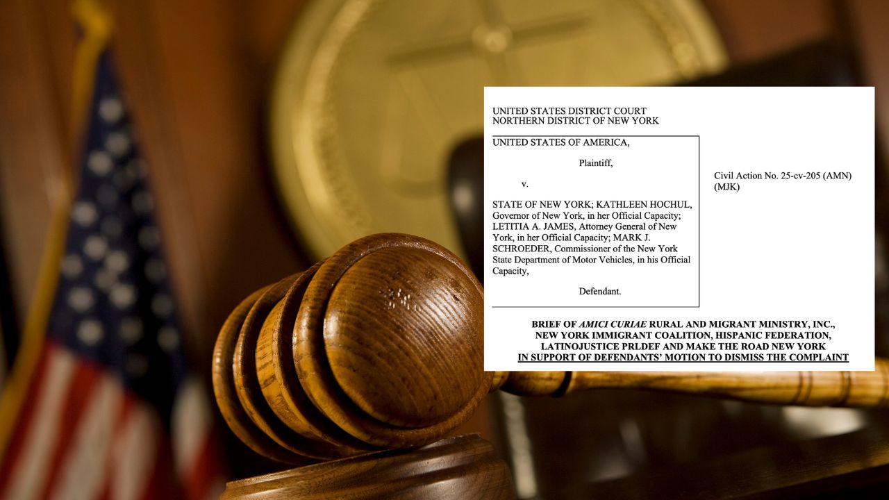 Civil Rights Groups Demand Dismissal of DOJ Lawsuit Against NY License