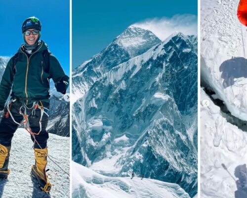 U.S. Diplomat Mike Harker Summits Lobuche East for Second Time in Six Months as Everest Prep