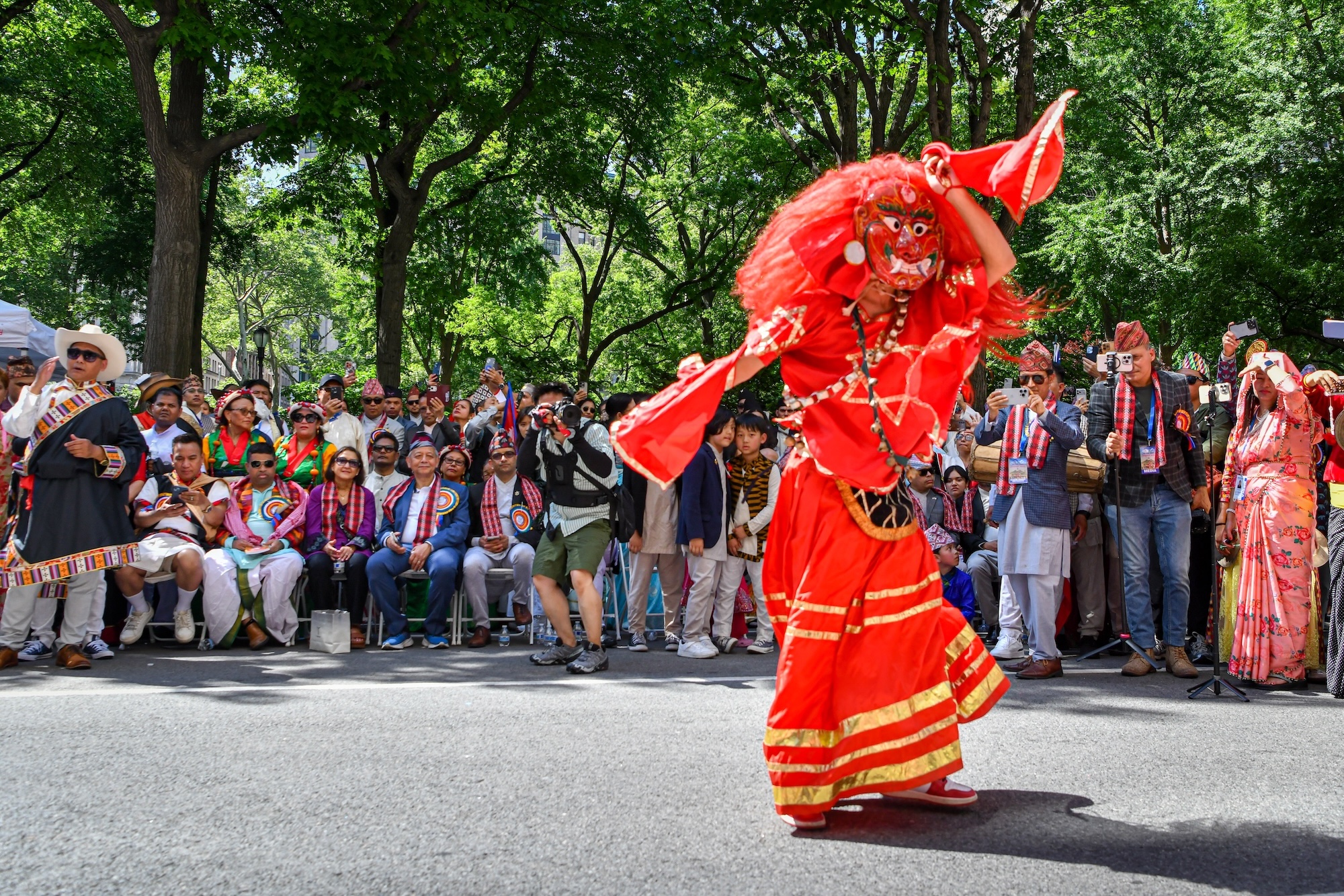 In Pictures: Nepali Community Fills Manhattan Streets for Nepal Day Parade