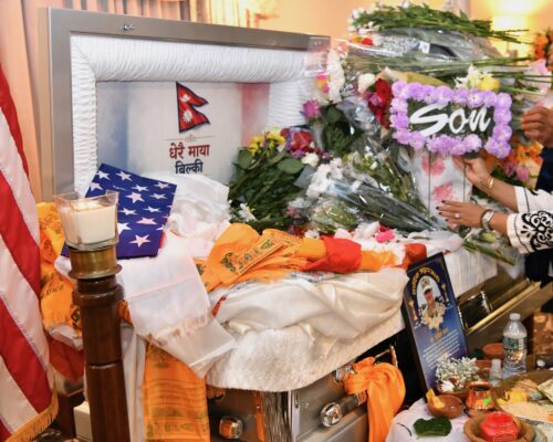 Family, Community Members Gather in New York for Funeral of Nepali American Soldier Killed in Texas Training Incident